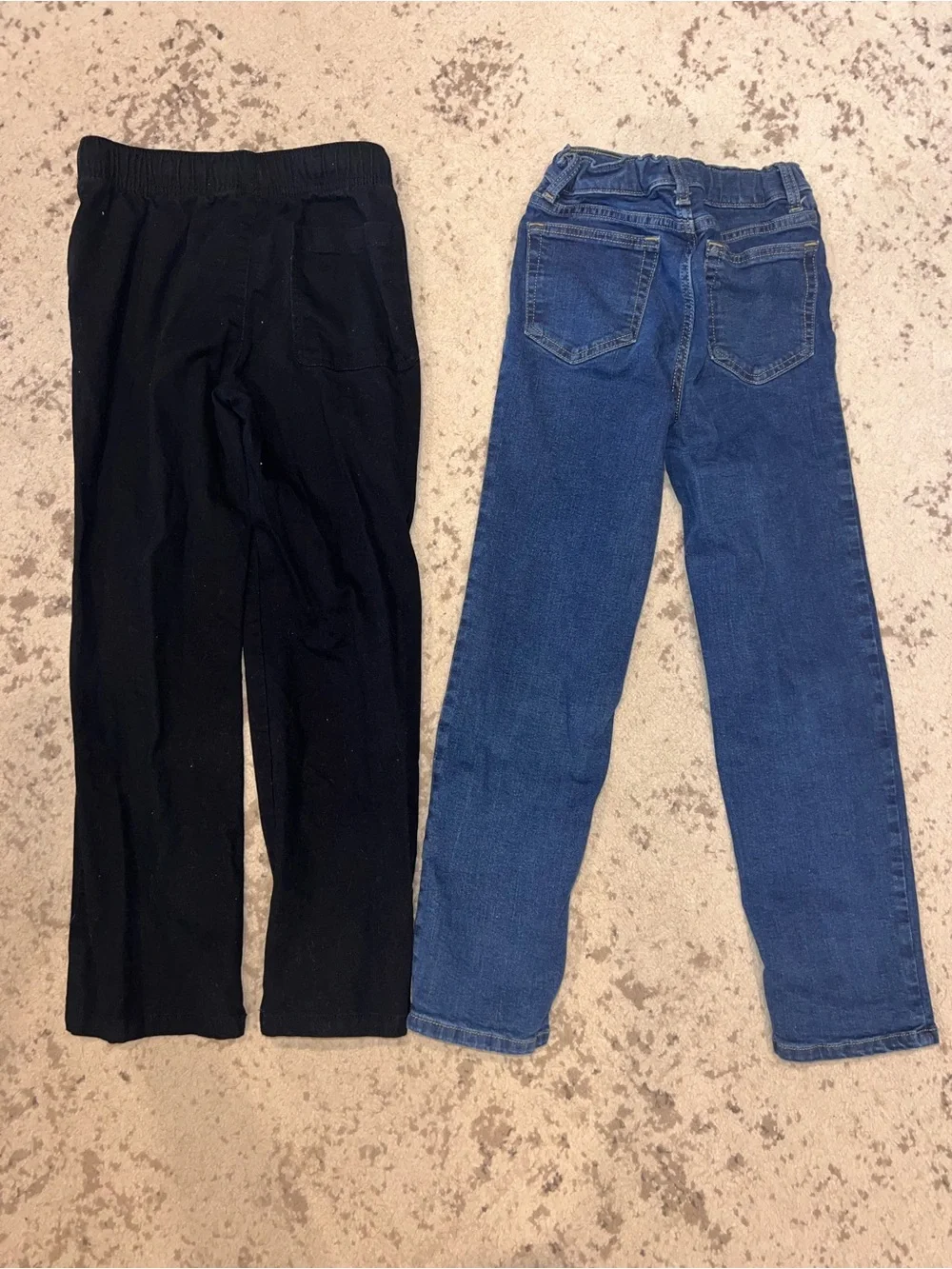 Old Navy & Kohls Boy’s Jeans - Black and Denim- 10/12
